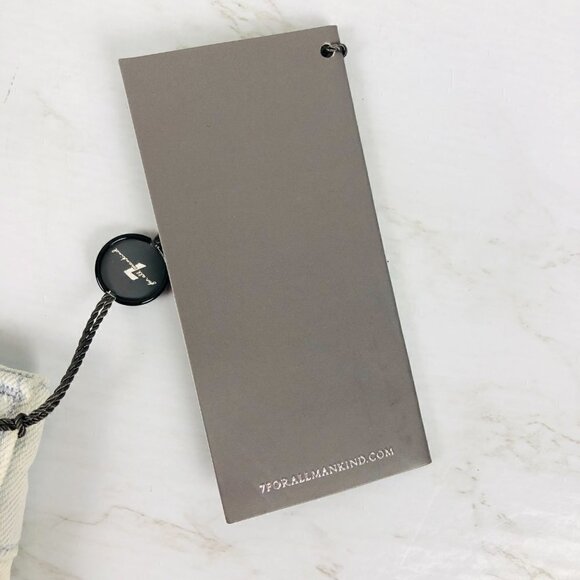 NWT 7 For All Mankind Straight Leg Light Wash Jean 31 - Picture 3 of 13